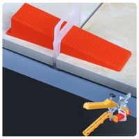 Fournisseur chinois : Nouveaux clips de nivellement de carreaux modernes et durables de 1,0 mm à 2,0 mm, accessoires pour carrelage, système de nivellement de carreaux, 200G, pour appartement