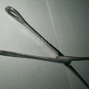Pinzas de Sujeción de Esponjas, Manuales, de Acero Inoxidable, Reutilizables, de Eje Largo, Instrumento Médico para Clínica, Laboratorio y Suministros Sanitarios - Product Image 2