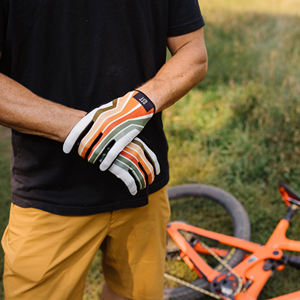 2025 gants de cyclisme de course antidérapants 4 voies extensibles PU Polyester respirant Design Unique pour les sports de plein air moto équitation - Product Image 5