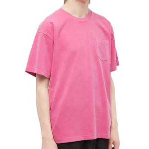 Camisetas de Algodón Grueso Extra Grandes con Hombros Caídos para Hombre, Personalizadas OEM, Bordado, Ropa Urbana, Suministro de Fábrica - Product Image 4