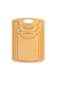 Tabla de cortar de fibra de madera personalizada, tabla de cortar de cocina para supermercado, tabla de cortar de pies antideslizante - Product Image 3