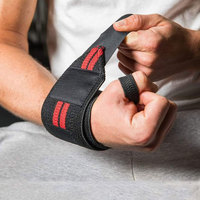 Bandes de poignet élastiques personnalisées VILLE SPORTS de haute qualité, très vendues, écologiques, réglables, pour l'entraînement en salle de sport, sécurité professionnelle