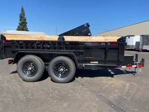 NUEVO 6X12 12K Dump Trailer Farm Aplicable con componentes de eje y núcleo de neumático Nueva condición - Product Image 6