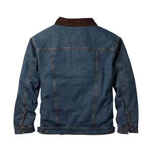Chaquetas vaqueras de alta calidad para hombre, logotipo personalizado, estampado de invierno, estilos informales y formales, venta al por mayor, tarifa barata, el mejor Material - Product Image 2