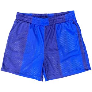 Wholesale Summer Fitness Gym Shorts Men Custom Logo Polyester Sublimation Plain Mesh Basketball Shorts XS Size Pattern - Product Image 3