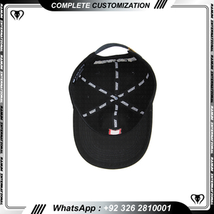 Gorra de béisbol de diseño logotipo personalizado gorra de camionero de gamuza bordada gorra y sombrero con logotipo bordado 3D elevado - Product Image 6