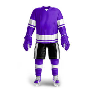 Wholesale Men Customized Design Ice Hockey <b>Uniforms</b> High Quality Custom Ice Hockey Jersey <b>Uniform</b> - Product Image 3