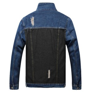 Wholesale Price Custom <b>Men's</b> Casual <b>Denim</b> <b>Jacket</b> for Adults Winter <b>Jacket</b> with Customized Colors - Product Image 5