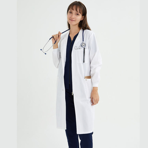 Uniforme d'hôpital blanc de qualité supérieure blouse de médecin médical professionnel robe de laboratoire de conception en gros Ronpex - Product Image 5