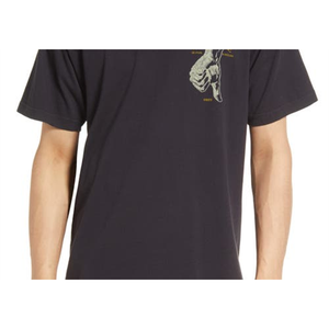 T-shirt Oversize da Uomo Obey XX-Large in Cotone Organico Nero Sbiadito con Stampa Grafica, 280 Grammi, Stampa DTG - Product Image 3