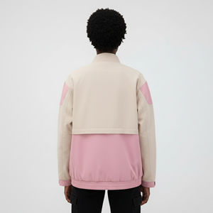 Vente en gros 2026 Veste universitaire pour femmes avec logo brodé personnalisé Veste universitaire en coton épais rembourrée pour femmes - Product Image 4