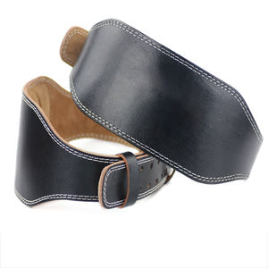 เข็มขัดยกน้ำหนักหนังแท้ระบายอากาศได้ดีเป็นมิตรต่อสิ่งแวดล้อม - Product Image 2