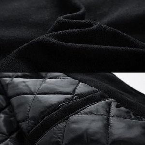 แจ็กเก็ตตั้งสไตล์ชิคาโกเสื้อแจ็กเก็ตผ้าแคนวาสแบบวินเทจพร้อมโลโก้ด้านหน้าสำเร็จสำหรับฤดูหนาว - Product Image 4