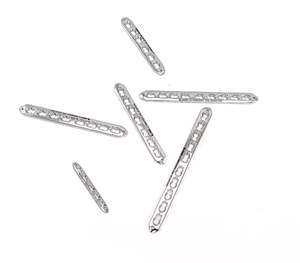 Placas rectas LCP veterinarias de 2,7mm (5 a 10 agujeros) Implantes ortopédicos de acero inoxidable - Product Image 1