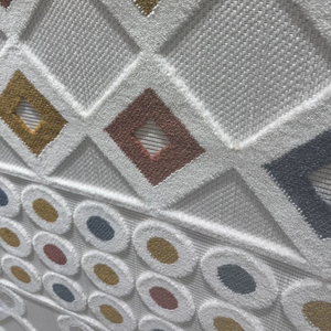 พรมทอโพลีเอสเตอร์ลายสก็อตสุดโมเดิร์นจากสหรัฐอเมริกาสำหรับบ้านห้องนั่งเล่นห้องรับประทานอาหารเสื่อปูพื้นสำหรับเด็ก - Product Image 1