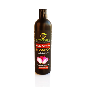 HerboGate Red Onion <b>Shampoo</b> 400ml Nourishing Strengthening Hair Growth All Hair Types Unisex Adult Use Red Onion <b>Shampoo</b> - Product Image 2