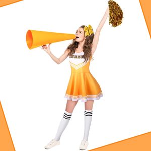 ชุดเชียร์ลีดเดอร์สำหรับเยาวชนชุดพิมพ์ลายและพิมพ์ซับลิเมตจากผู้ผลิต - Product Image 3