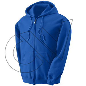 Trending Men's Winter Full Zip Fleece Zipper Heavyweight Chaqueta con capucha Eco-Friendly Transpirable Streetwear Hoodie - Product Image 1