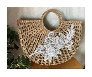 กระเป๋าผักตบชวาที่สง่างามสำหรับแฟชั่นที่เป็นมิตรกับสิ่งแวดล้อม - Product Image 6