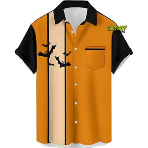 Camisas de Playa de Manga Corta con Estampado Floral Tropical, Camisas Casuales de Verano para Hombre, Proveedor y Exportador de Camisas Aloha - Product Image 1