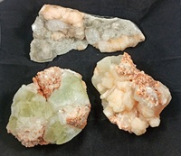 Apophyllite naturelle de qualité supérieure, amas de cristaux minéraux, apophyllite zéolite, vente en gros d'amas