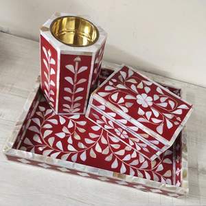 Comfortable Bakhoor Burner New Collection Mother of Pearl Inlay Tray Acrylic Box Beautiful <b>Bone</b> Inlay Bakhoor Burner Mabkhara - Product Image 4