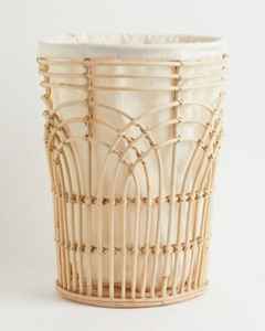 Natural <b>Rattan</b> Round Storage <b>Baskets</b> with Handles Handwoven, Durable & Multi-Purpose for Shoes, <b>Laundry</b> & Home Decor - Product Image 1