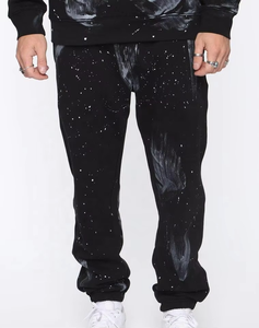 Vente en gros de nouvelle mode de survêtement Slim Fit pour hommes sweat-shirt skinny à capuche noir personnalisé avec effet soleil délavé écologique pour l'hiver - Product Image 3