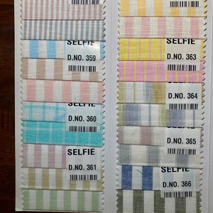 Tissu en toile premium imprimé à rayures pour selfies, 100% polyester, 120 GSM, tricoté, 58 pouces - Product Image 3