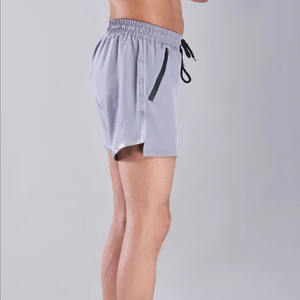 Shorts décontractés pour hommes de haute qualité avec logo personnalisé imprimé, shorts de sport de couleur unie, shorts de jogging extensibles, vêtements de sport de rue, shorts de survêtement - Product Image 2
