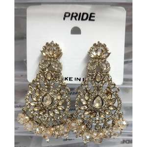 High Quality Oxidized <b>Women</b> Earring <b>Set</b> with Antique Finish Ethnic Fashion Jewelry for <b>Women</b> Collection Use from Indian Supplier - Product Image 3
