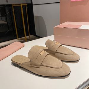 Zapatos Planos de Ballet de Cuero Genuino para Mujer, Diseño de Alta Calidad con Lazos de Seda y Satén, Pantuflas Casuales para Caminar, Aptas para Todas las Temporadas - Product Image 3