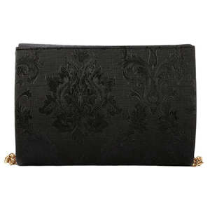 Bolso de mano elegante para mujer 6694 - Negro - Product Image 3