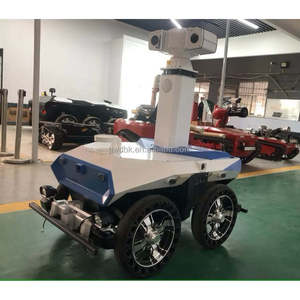 Wheeled Stair Climbing Robot Chassis 48v 1000w DC Brushless Motor All Terrain Security Platform - Product Image 1