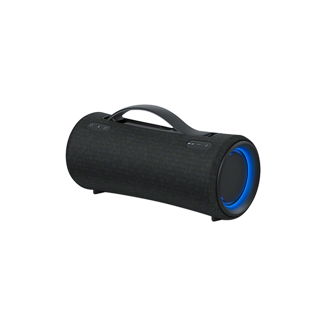 For Sony SRS-XG300 RGB LED Wireless for Bluetooth Speaker Waterproof Party Speaker USB AUX Communication Plastic Metal Black