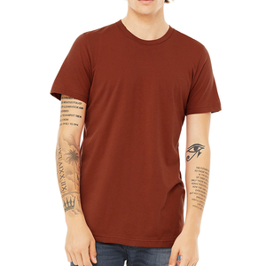 T-shirt unisexe à épaules tombantes en coton 100% blanc de haute qualité, personnalisable, vierge, pour impression DTG, vente en gros - Product Image 3