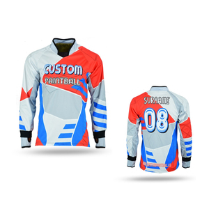 Camisetas de Paintball de poliéster ligero y suave al por mayor del fabricante pakistaní talla grande unisex adulto con impresiones por sublimación - Product Image 5