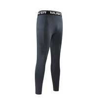 Leggings de compression pour hommes, pantalons de sport ajustés pour la salle de sport et la course à pied