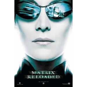 โปสเตอร์ภาพยนตร์ Matrix Reloaded พร้อมคุณสมบัติเลนส์ออปติคอลแบบกระจก - Product Image 1