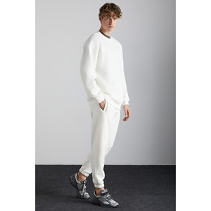 Pantalon de survêtement GRIMELANGE Kyoto pour homme en coton biologique ultra doux à 3 fils, coupe décontractée avec bas élastiqués - Product Image 4