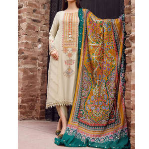 Ensemble de luxe 3 pièces pour femme 2026 : Shalwar Kameez, Dupatta et vêtements de créateur de qualité supérieure - Product Image 6
