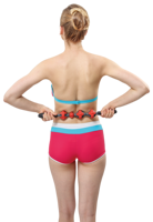 ALLWINWIN MSK102 Bâton de massage - Petit rouleau de massage musculaire pour les jambes