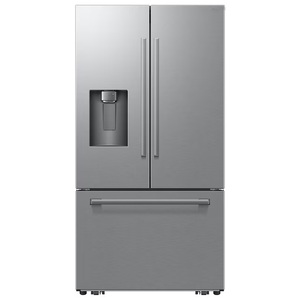 Achetez un nouveau réfrigérateur à portes françaises de 36 pouces, 29 pieds cubes, profondeur standard, réfrigérateur intelligent en acier inoxydable avec double distributeur de glace automatique - Product Image 3