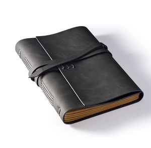 สมุดโน๊ตหนังสไตล์วินเทจ A5การส่งเสริมการขายโลโก้ออกแบบได้ตามที่ต้องการสำหรับการเดินทางดูเรียบง่ายและมีระดับ - Product Image 2