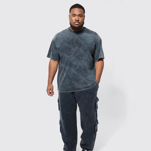 T-shirt en jersey à col rond et manches courtes pour homme - Séchage rapide, respirant, anti-boulochage, écologique, coupe décontractée et ample - Product Image 5