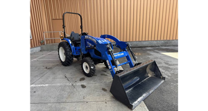 Tractor utilitario compacto New Holland Workmaster 40 de 40HP, 4WD, con transmisión shuttle, listo para usar con cargador frontal, tractor agrícola diésel en venta. - Product Image 3
