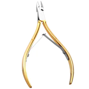 Professional Stainless Steel Nail Cuticle Scissors Cutter Clipper Pedicure Trim Eagle Beak Pliers Manicure Nipper