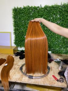 Paquetes de cabello humano alineados con cutícula virgen cruda estirada doble de alta calidad de grado 12A - Product Image 6