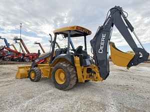 Chargeur sur pneus JDere 310J 92Hp Tracteur rétrocaveuse entièrement équipé Fixation pour chargeur frontal avec composants de base Pompe à roulement - Product Image 5