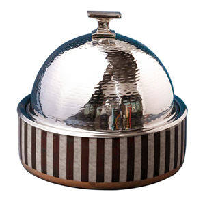 Nouveau design de casserole faite à la main en gros et fournisseurs ronde faite à la main - Product Image 1